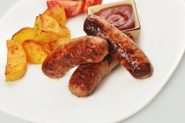meat sausages