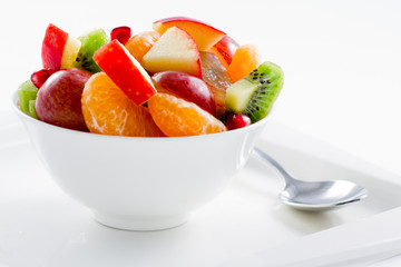 Diet, healthy breakfast - fruit salad © Gorilla