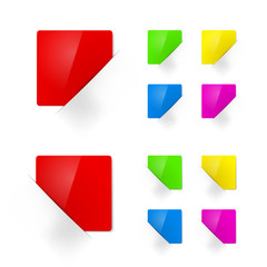 Paper stickers collection