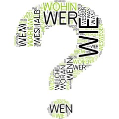 Fragewörter / Fragezeichen