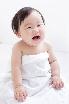 Sweet cute Baby smile