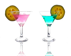 Spirits in cup