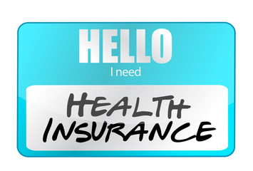 health insurance name tag