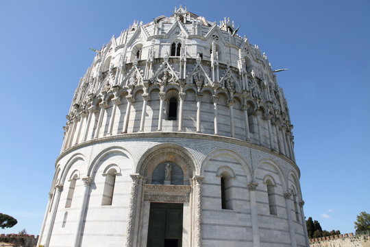 Baptistry of St. John, Pisa, Tuscany, Italy