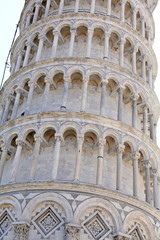 Fototapeta na wymiar Leaning tower, Pisa, Tuscany, Italy