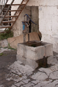 A old water pump