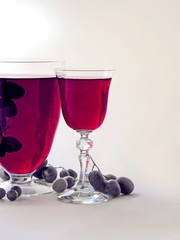 red wine and graphes