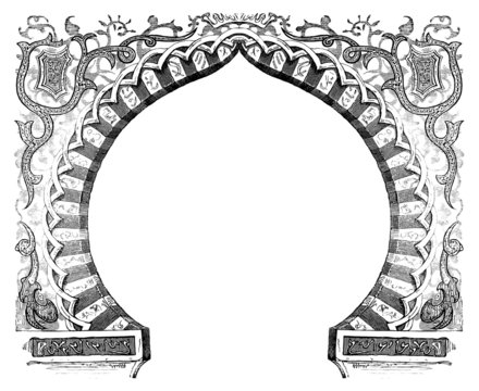 1001 Nights - Arabian Page Ornament