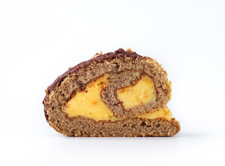 Swiss Sponge Roll With Cream