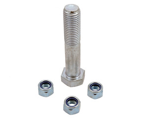Stainless steel bolt and nut