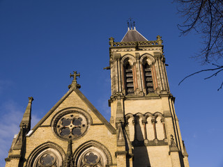 Fototapeta na wymiar St Wilfreds is a catholic church in York England