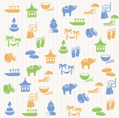 Thai seamless pattern