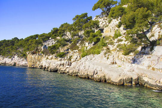 Creeks in Cassis, France