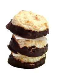 Home-made coconut macaroon