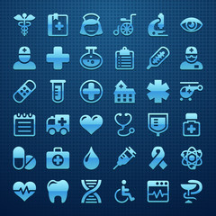 Medical icon set