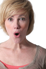 surprised woman