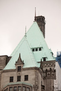 Hotel Rooftop In Downtown Vancouver