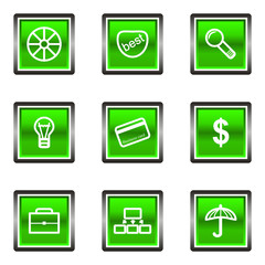 Glossy icon set