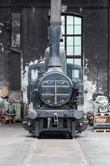 Old steam locomotive