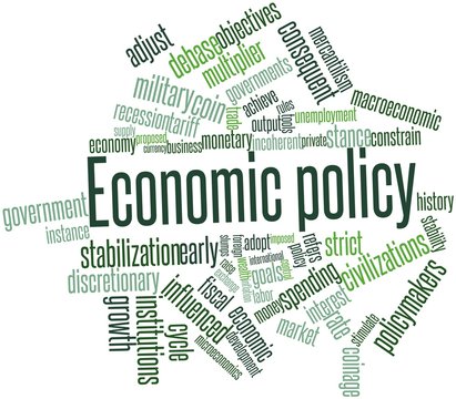 Word Cloud For Economic Policy