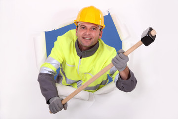 Hi!!! I'm the guy with a hammer