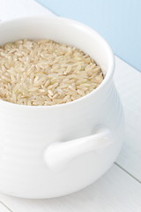 nutritious brown rice