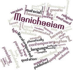 Word cloud for Manichaeism