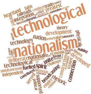 Word cloud for Technological nationalism