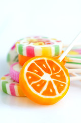 colorful lollypops