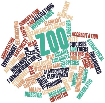 Word cloud for Zoo
