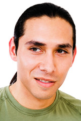 Obraz premium Young man smiling