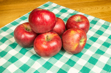 Group of Winesap apples