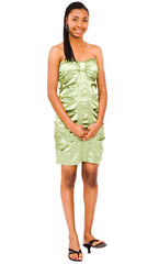 Fashion model posing