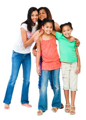Fototapeta premium Smiling friends standing