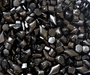 Black pure liquorice closeup