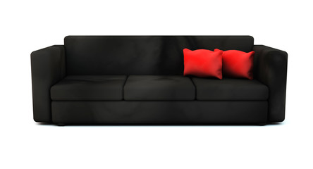 Sofa in 3d
