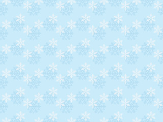 Christmas background with snowflakes vector illustration