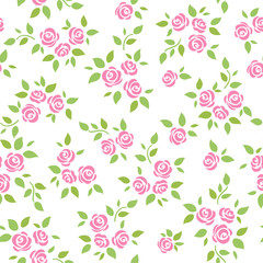 Seamless   background  with roses