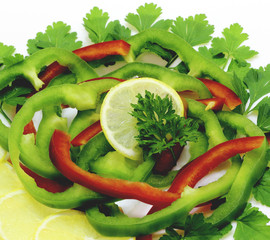 Assorted fruits and vegetables