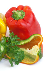 Peperoni colorati - Colored peppers