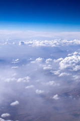 Fototapeta na wymiar chmury w tle