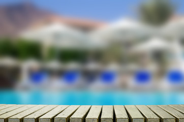 swimming pool in hotel