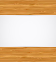 Wooden background. Vector