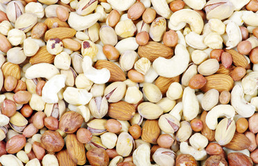 various nuts