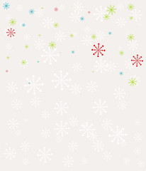 Retro seamless winter pattern