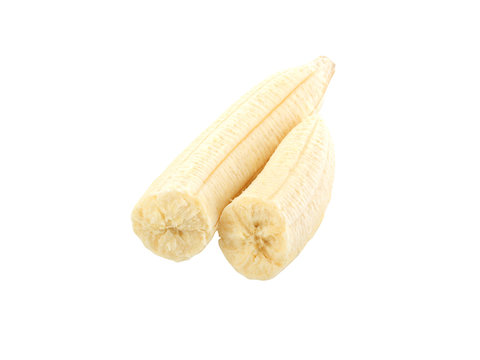 Peeled banana