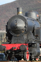 Fototapeta premium vecchia locomotiva