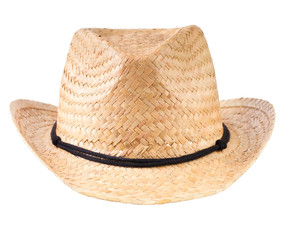 Yellow straw hat