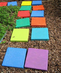 Colorful tile