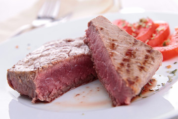 grilled meat beef